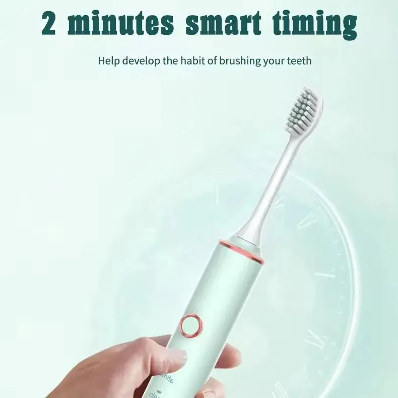 18 Modes Sonic Electric Toothbrush, 60000VPM Rechargeable IPX7 Waterproof Dupont Soft Bristles with Smart Timer for Adults Oral