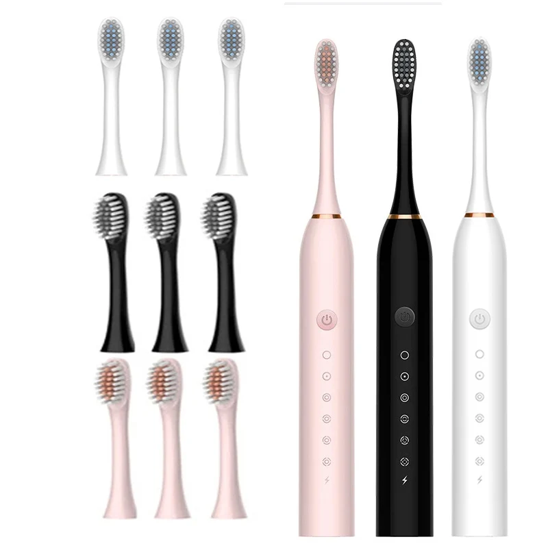 Sonic Electric Toothbrush IPX7 Waterproof Whitening Tooth Brush Oral Care Rechargeable Automatic Adult Powerful Smart Toothbrush