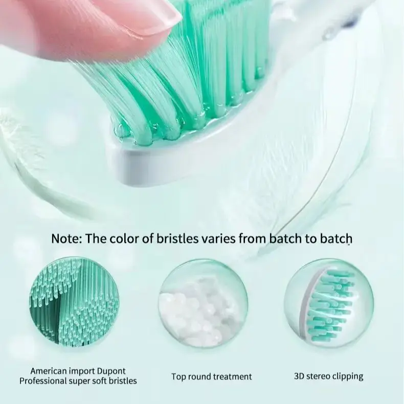 18 Modes Sonic Electric Toothbrush, 60000VPM Rechargeable IPX7 Waterproof Dupont Soft Bristles with Smart Timer for Adults Oral