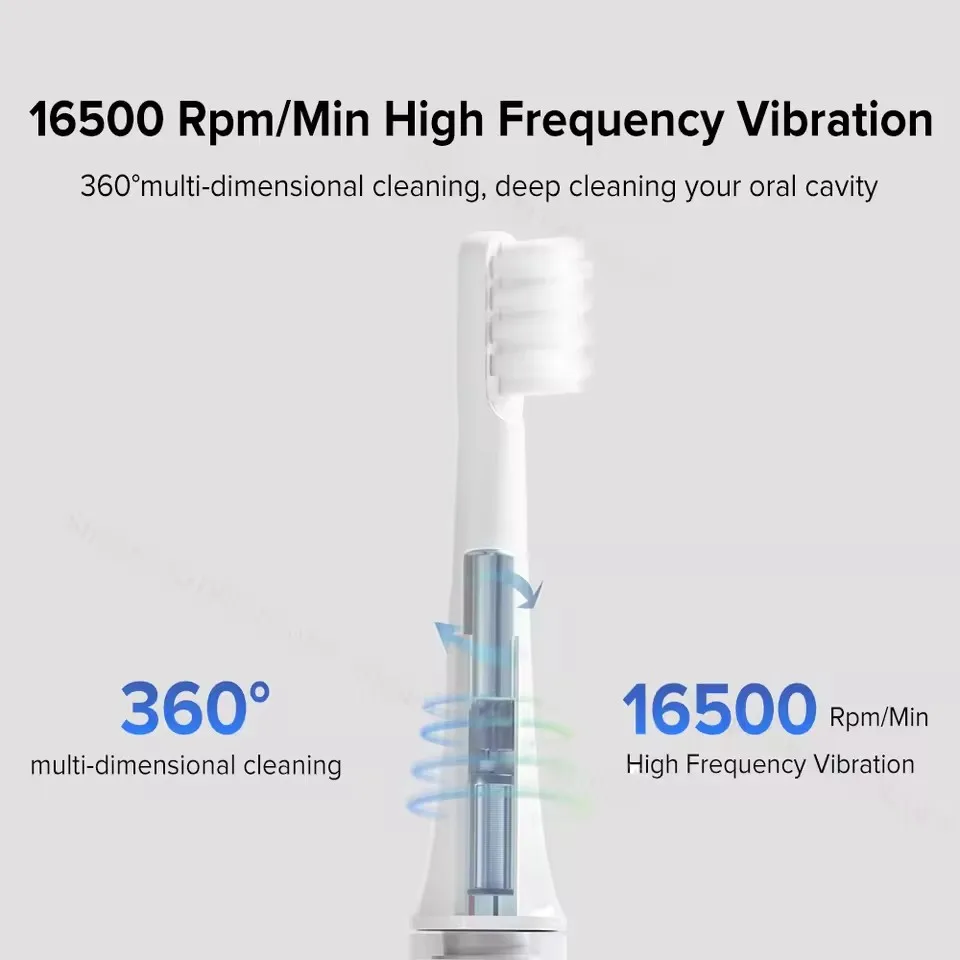 Sonic Electric Toothbrush Adult Ultrasonic Automatic Toothbrush USB Rechargeable Waterproof Tooth Brush For Mijia T100
