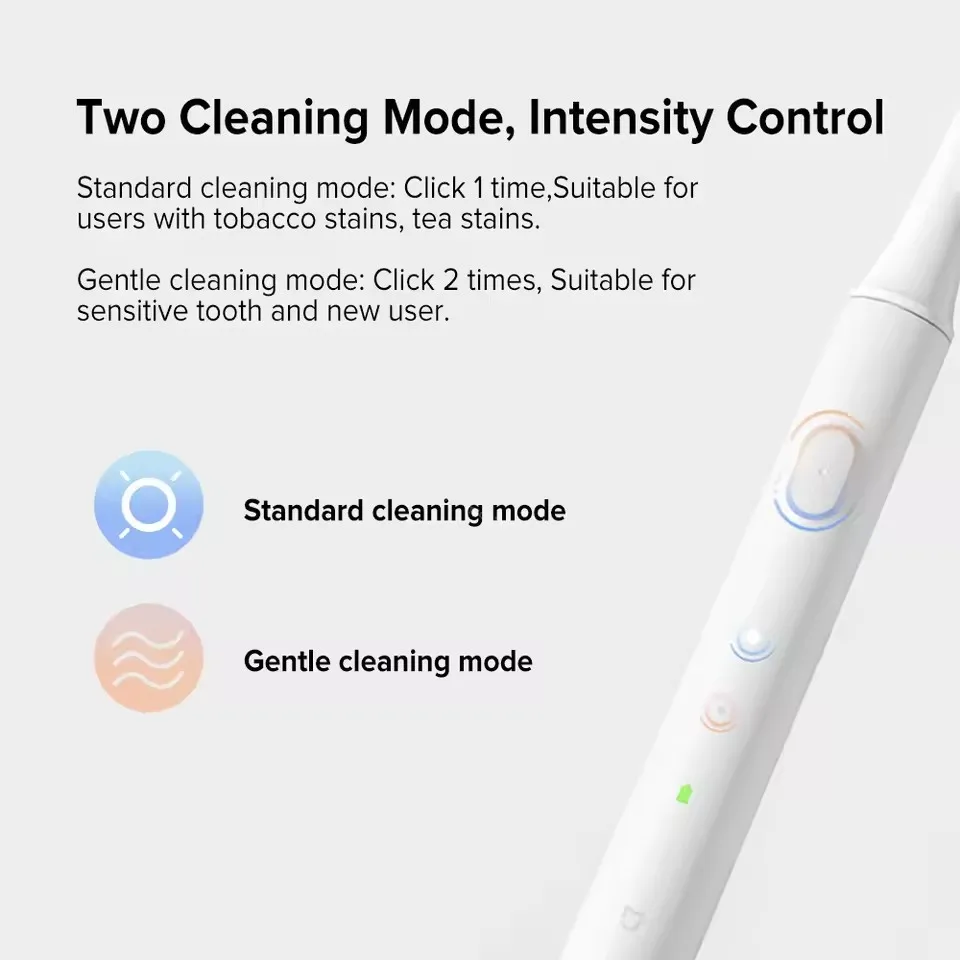 Sonic Electric Toothbrush Adult Ultrasonic Automatic Toothbrush USB Rechargeable Waterproof Tooth Brush For Mijia T100
