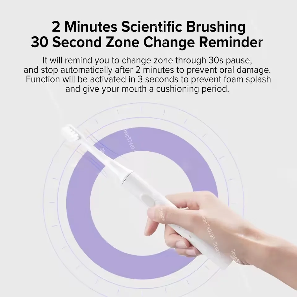Sonic Electric Toothbrush Adult Ultrasonic Automatic Toothbrush USB Rechargeable Waterproof Tooth Brush For Mijia T100